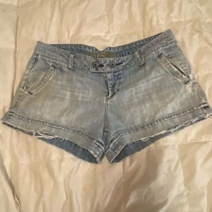 American eagle distressed jeans shorts